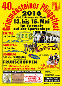 40. Grimmensteiner Pfingstfest, der Samstag@Sportanlage Grimmenstein