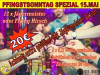 PFINGSTSONNTAG GAUDI@1 EURO BAR