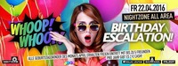 Birthday Escalation XXL - April@Nightzone Zillertal