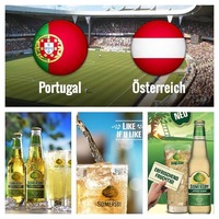 Gewinnspiel 2 EM Tickets Österreich:Portugal @BETTELAlm Johannesgasse@Bettelalm