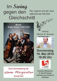 Im Swing gegen den Gleichschritt@Amtshaus Margareten - 2. Stock/Festsaal