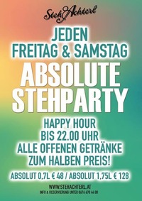 Absolute Stehparty@Stehachterl