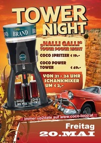 POWER TOWER NIGHT@Disco Coco Loco