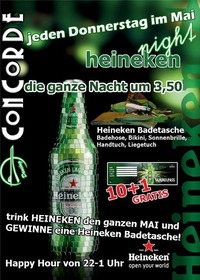 Heineken-Night@Discothek Concorde