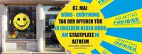 TAG DER OFFENEN TÜR! (Büroeröffnung mit Freibier!)