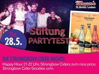 Stiftung Partytest: Die Strongbow Cider Night