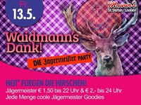Waidmann's Dank! - Die Jägermeister Party@Maurer´s