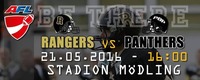 AFC Rangers - Prague Black Panthers@Stadion Mödling