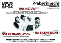 Iva Nova (RUS), Ost In Translation, *No Silent Night* // Aftershowparty@Weberknecht