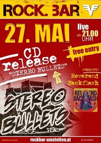 STEREO BULLETS(CD RELEASE)&REVEREND BACKFLASH@rock.BAR@rock.Bar