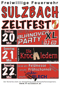 Burnover Party XL@Festzelt beim Feuerwehrhaus