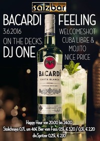 Bacardi Feeling mit DJ One