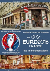 Fußball schauen bei Freunden@Café Perchtenstüberl