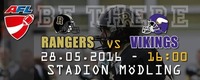 AFC Rangers - Vienna Vikings@Stadion Mödling