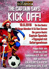 The Captain says Kick Off@Salzbar