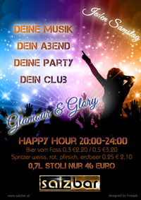 Glamour & Glory mit DJ One@Salzbar