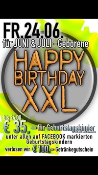 Happy Birthday XXL@Mausefalle Lienz