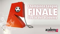 Champions League Finale LIVE in der academy@academy Cafe-Bar