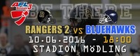Rangers 2 - Blue Hawks@Stadion Mödling