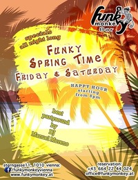 Funky Springtime - Friday June 3rd 2016@Funky Monkey
