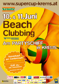 Beachclubbing am Partyschiff@Center Court Krems
