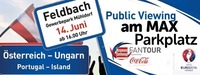 ▲▲ Public Viewing am MAX Parkplatz ▲▲