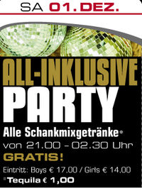 All Inklusive Party@Nightfire Partyhouse