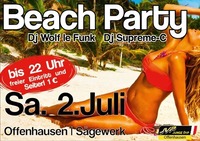 Beach Party Offenhausen@Sägewerk