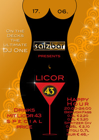 Salzbar presents Licor43@Salzbar