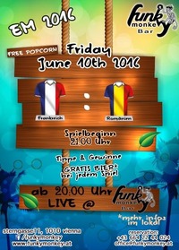 Funky - Soccer - Fever !!! Friday June 10th 2016@Funky Monkey