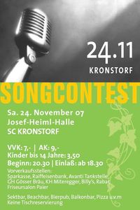 Song Contest@Josef-Heiml-Halle