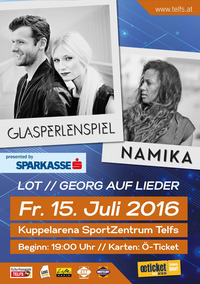 Glasperlenspiel | Namika | LOT | Georg auf Lieder @SportZentrum Telfs, Kuppelarena