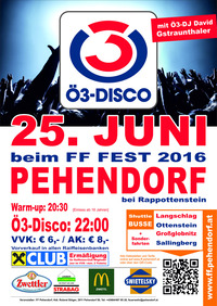 Ö3 Disco Pehendorf - Juni 2016@Pehendorf