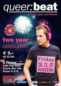 Queer:Beat - 2 Jahres Special@Subzero