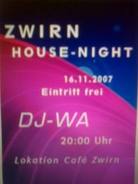 House Night@Café Zwirn