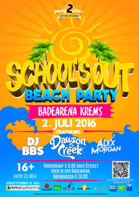 ☼ School's out ☼ BEACH PARTY 2016 ☼ Krems@Badearena Krems