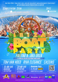 ☼ SUMMER BOAT PARTY ☼ weekend ☼@Wachau