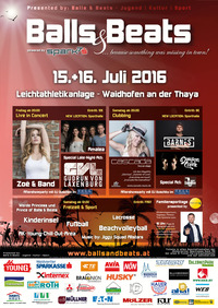 Balls & Beats 2016:CASCADA LIVE@Sporthalle Waidhofen an der Thaya