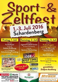 Sport- und Zeltfest Schardenberg 2016@Sportplatz