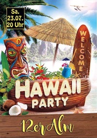 Hawaiiparty@12er Alm Bar