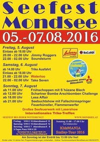 Seefest Mondsee 2016@Seefest Areal