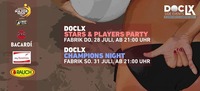 DOCLX Players Party & Champions Night@Fabrik Saag