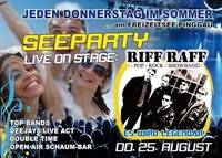 Seeparty mit Riff Raff