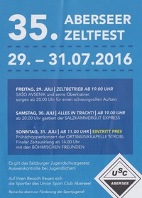 35. Aberseer ZeltFest@Abersee