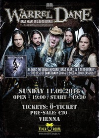 Warrel Dane live in Vienna - performing special Nevermore & Sanctuary setlist