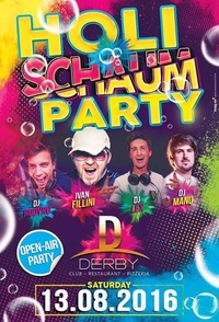 HOLI-SCHAUM-PARTY@Derby Club & Restaurant