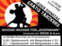 Jeden Dienstag – Tanzkurs Boogie-Woogie