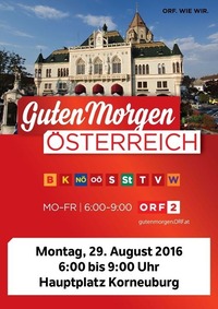 Guten Morgen Österreich - Live aus Korneuburg@Rathaus Café-Bar