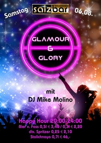 Glamour & Glory mit DJ Mike Molino @Salzbar