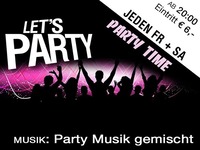 Jeden Samstag: “Partytime” Tanken UND Feiern DIE GANZE NACHT